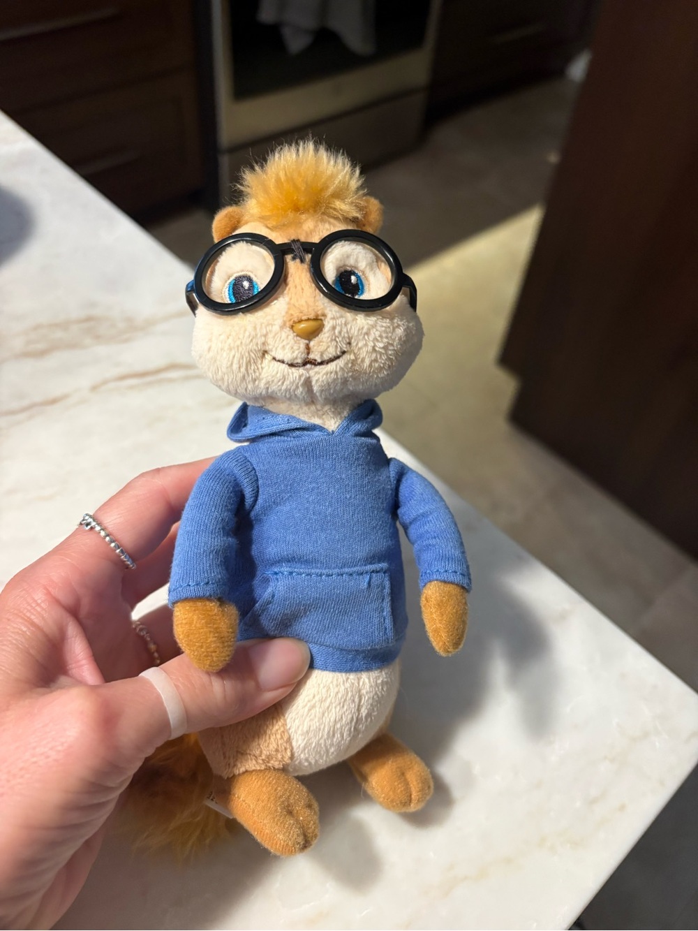 Ty Beanie Baby - Simon 6" Alvin and the Chipmunks